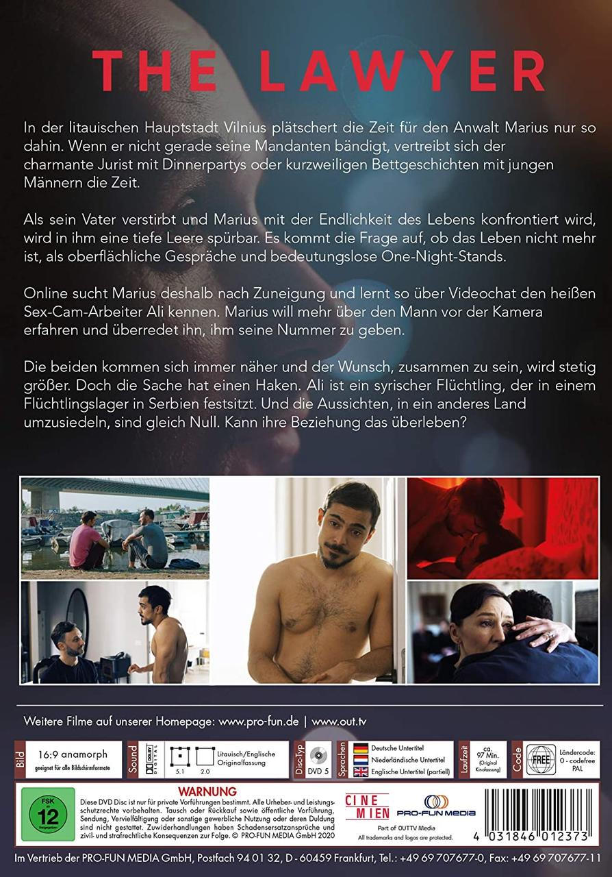 DVD-Cover mit Text und mehreren Bildern eines Films.