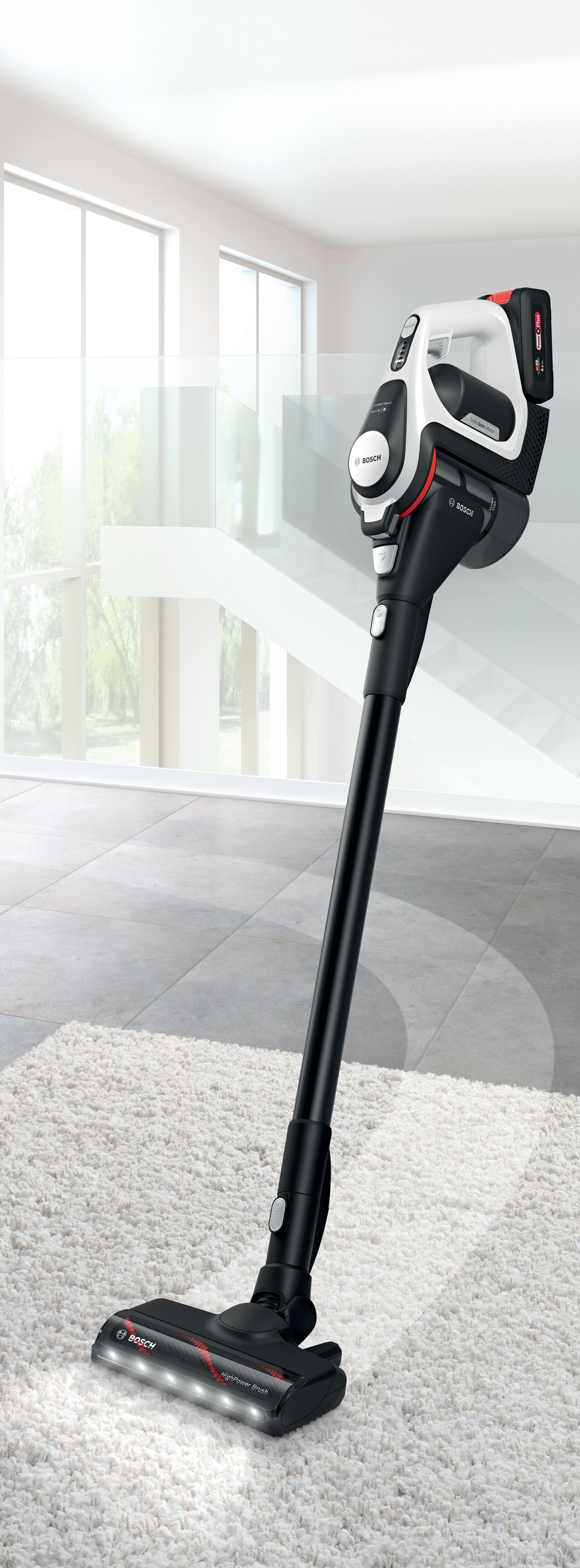 BOSCH Stielsauger, Akkubetrieb BKS8214W