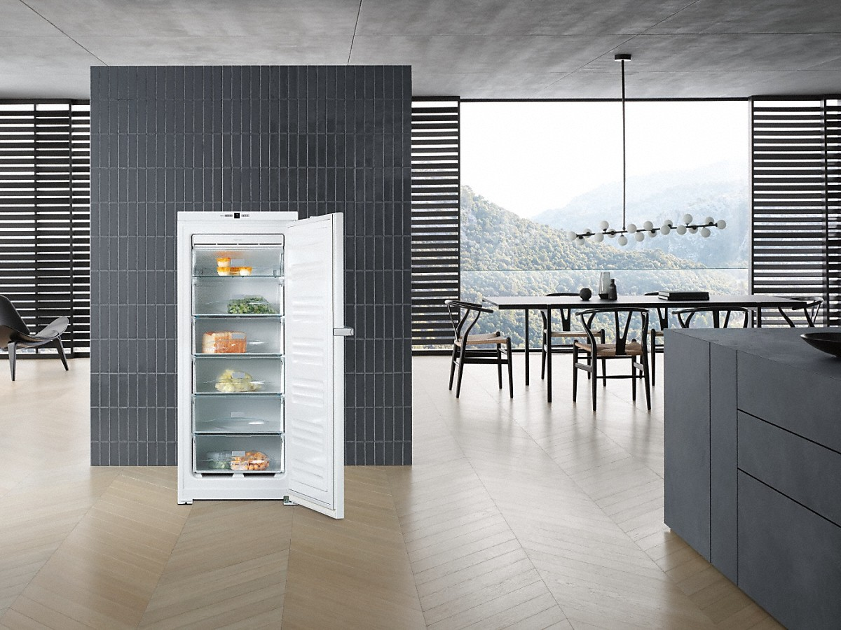 MIELE FN 24062 ws Gefrierschrank (F, 195 l, 1450 mm hoch)

