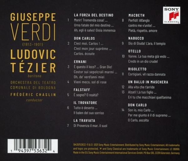 Ludovic/Chaslin/Orch.d.Teatro Com.Bologna Tezier - Verdi  - (CD)