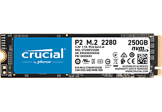 min Bevatten Celsius CRUCIAL P2 250GB PCIe NVMe M2 SSD kopen? | MediaMarkt