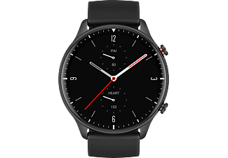 AMAZFIT GTR 2, Smartwatch, 70 mm + 110 mm, Obsidian Black