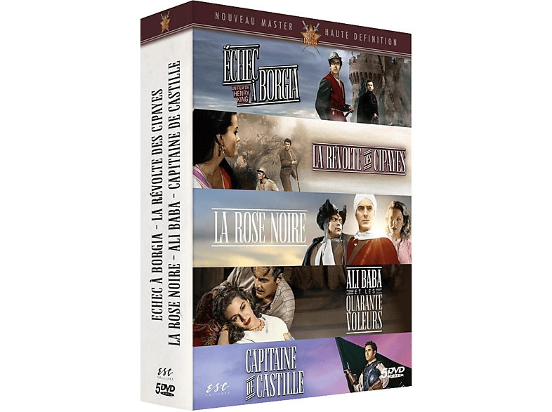 Cinebox Les Epees De Légende: 5 Film Box - Dvd