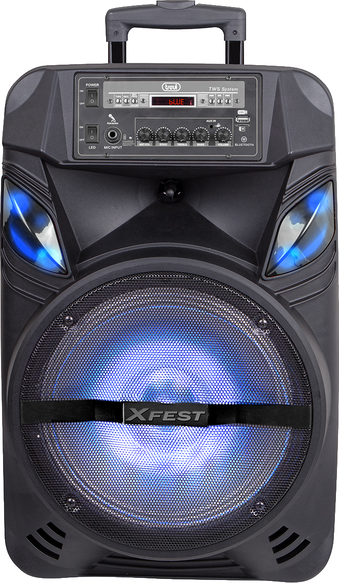 TREVI Enceinte portable XFEST 1200 KB 100W (0X120000)