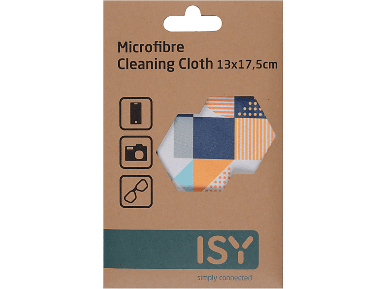 Thumbnail - ISY ICL-501 Microfaser Reinigungstuch Mehrfarbig (Sortierter Artikel! Freie Farbwahl nicht möglich!)