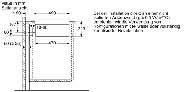 SIEMENS ED811FA70, Kochfeld mit integriertem Dunstabzug (802 mm breit, 522 mm tief)