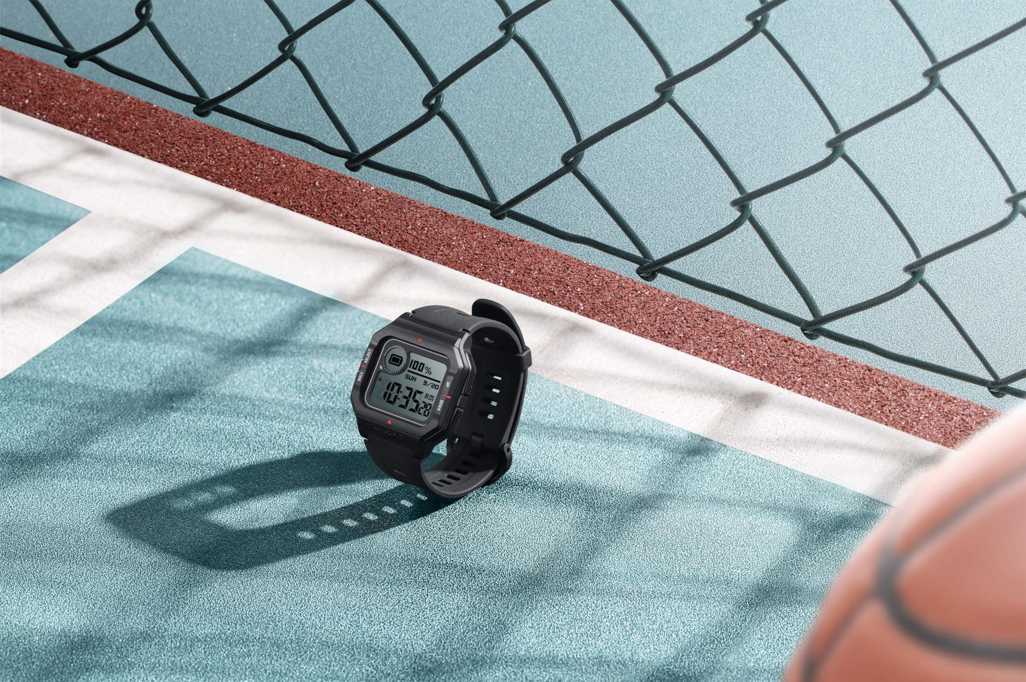AMAZFIT Neo Retro -, Fitness Tracker, 86 mm + 120 mm, Black