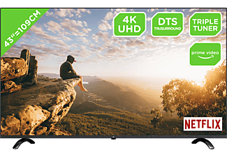 Led Tv Ok Odl 43751 Us Tib Led Tv Flat 43 Zoll 109 Cm Uhd 4k Smart Tv Mediamarkt