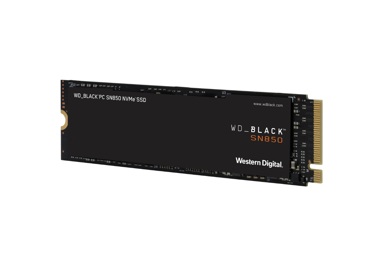 PCI intern SSD SN850 WD_BLACK 500 Express, GB Retail, Speicher