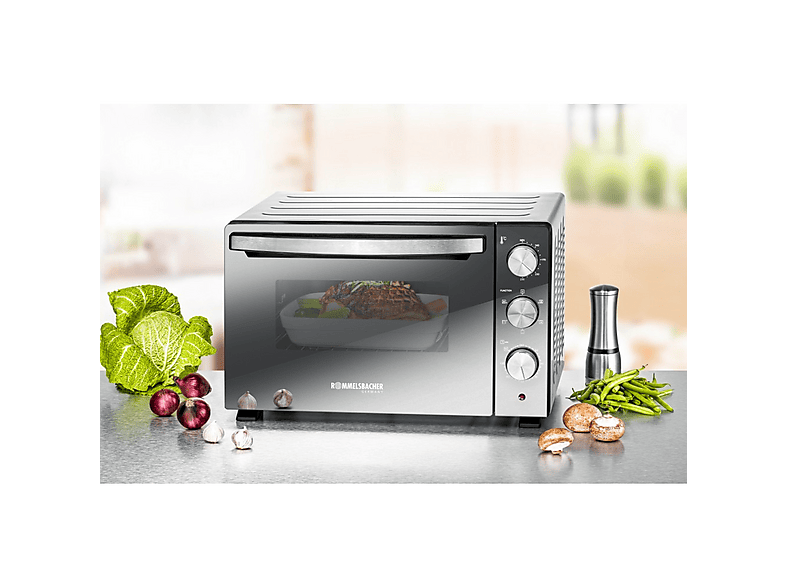 Rommelsbacher BGS 1500 Back & Grill, mit Drehspieß Backofen 30 l — Foto 2 von 2