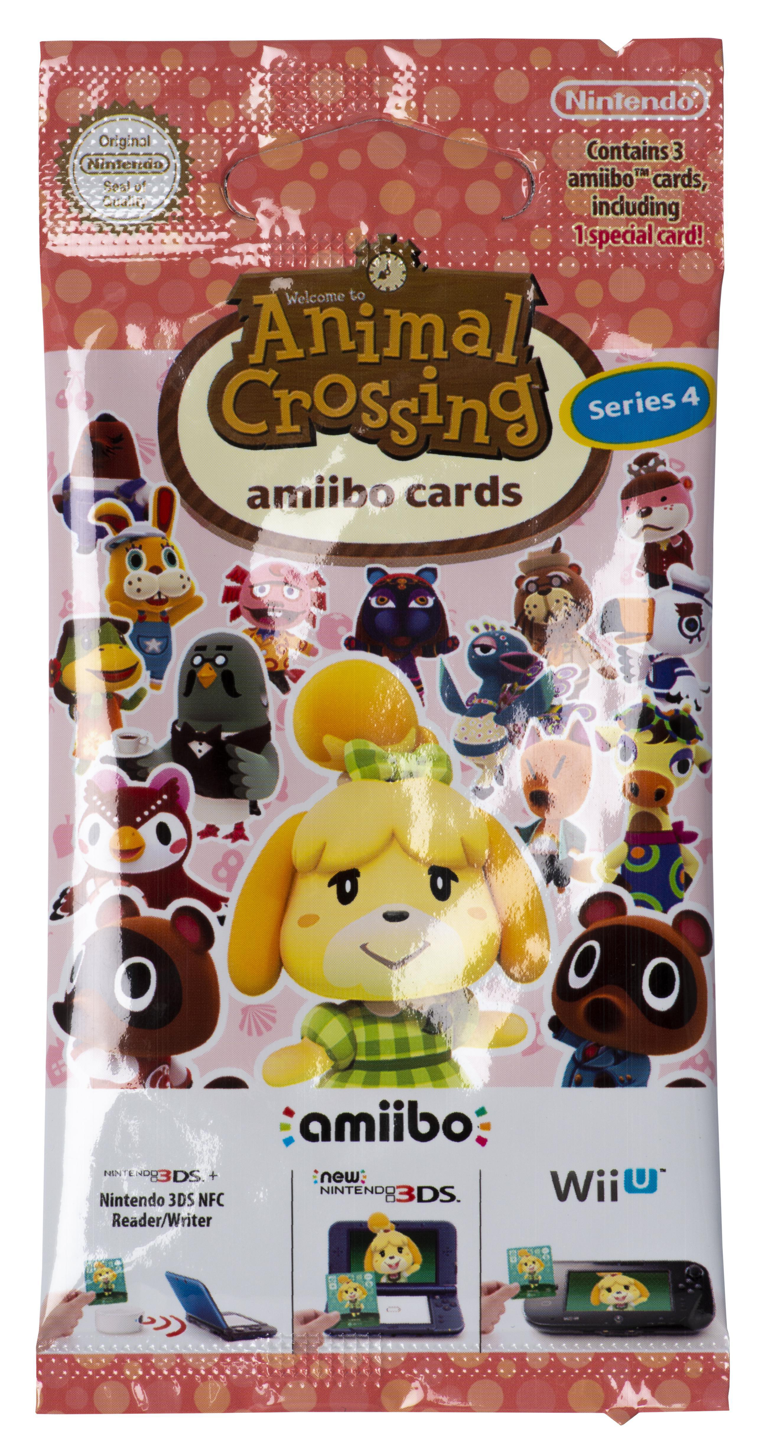 AMIIBO Animal Crossing Karten S4 2er Sammelkarten