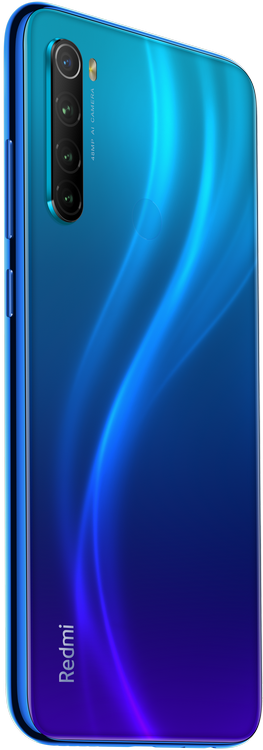 Móvil - Xiaomi Redmi Note 8, Azul, 64GB, 4GB RAM, 6.3" Full HD+, Qualcomm® Snapdragon™ 665, 4000 mAh, Android