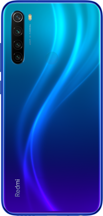 Móvil | Xiaomi Redmi Note 8, Azul, 64GB, 4GB RAM, 6.3