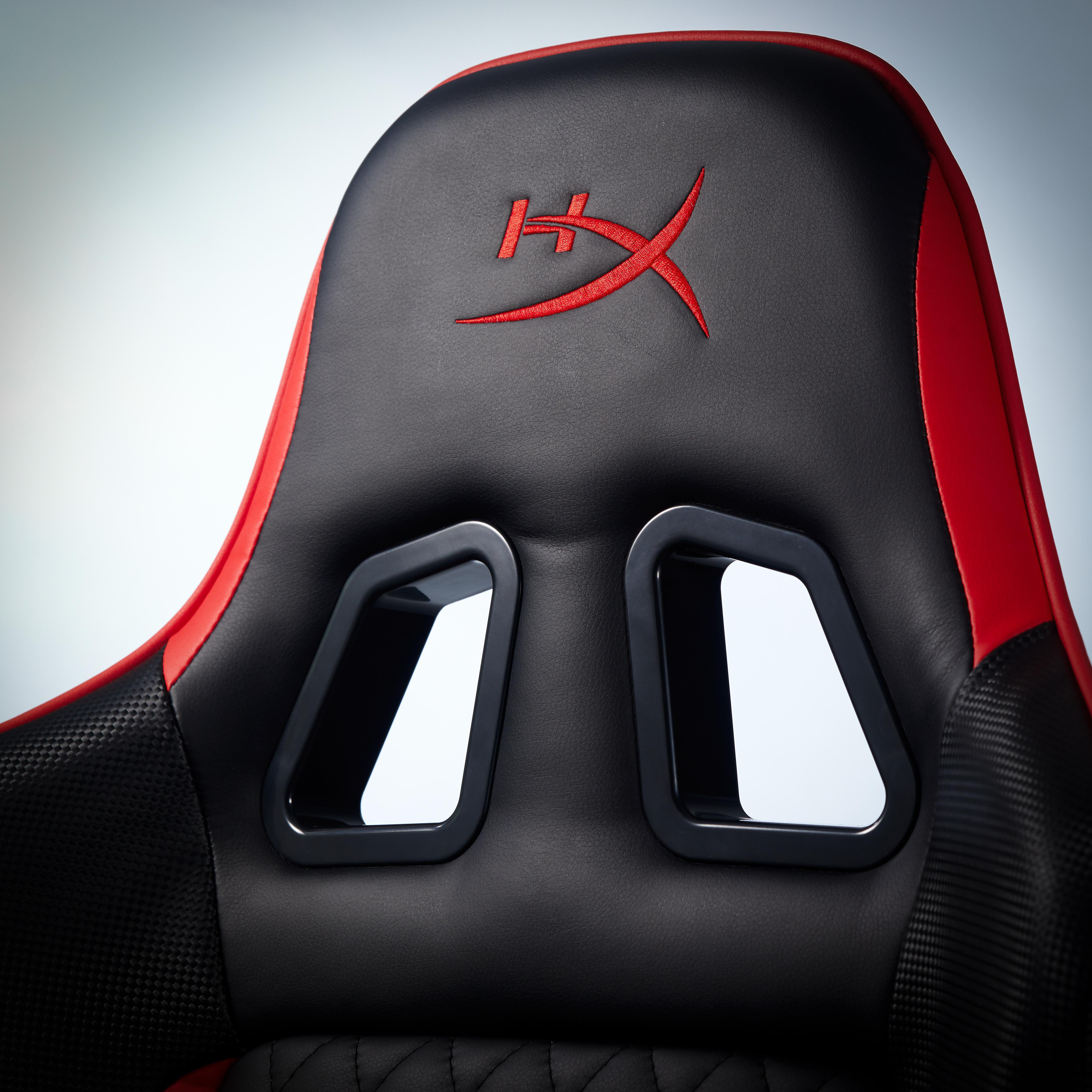 HYPERX LICENSE HX-367502 Gaming Stuhl, Schwarz/Rot