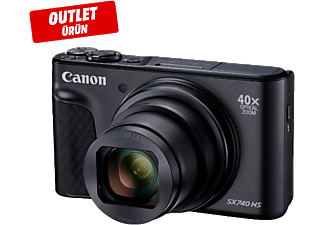 CANON SX740 HS BK Kompakt Fotoğraf Makinesi Siyah Outlet 1187219