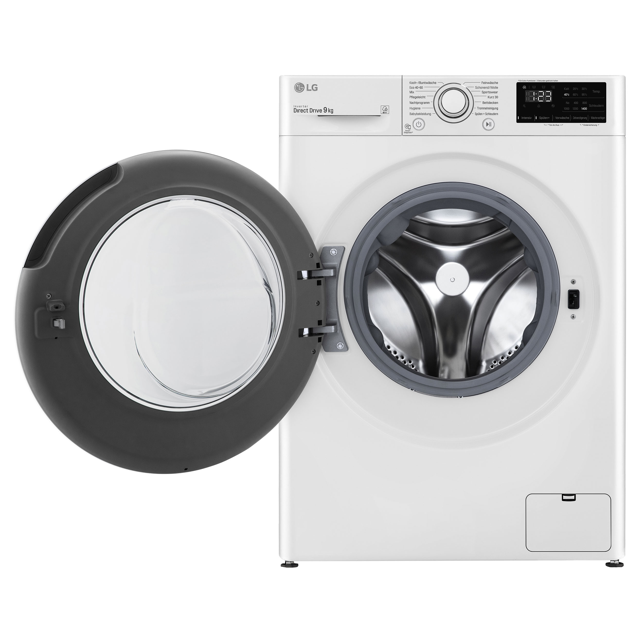 LG F14WM9EN0E Waschmaschine (9 kg, 1350 U/Min., D)