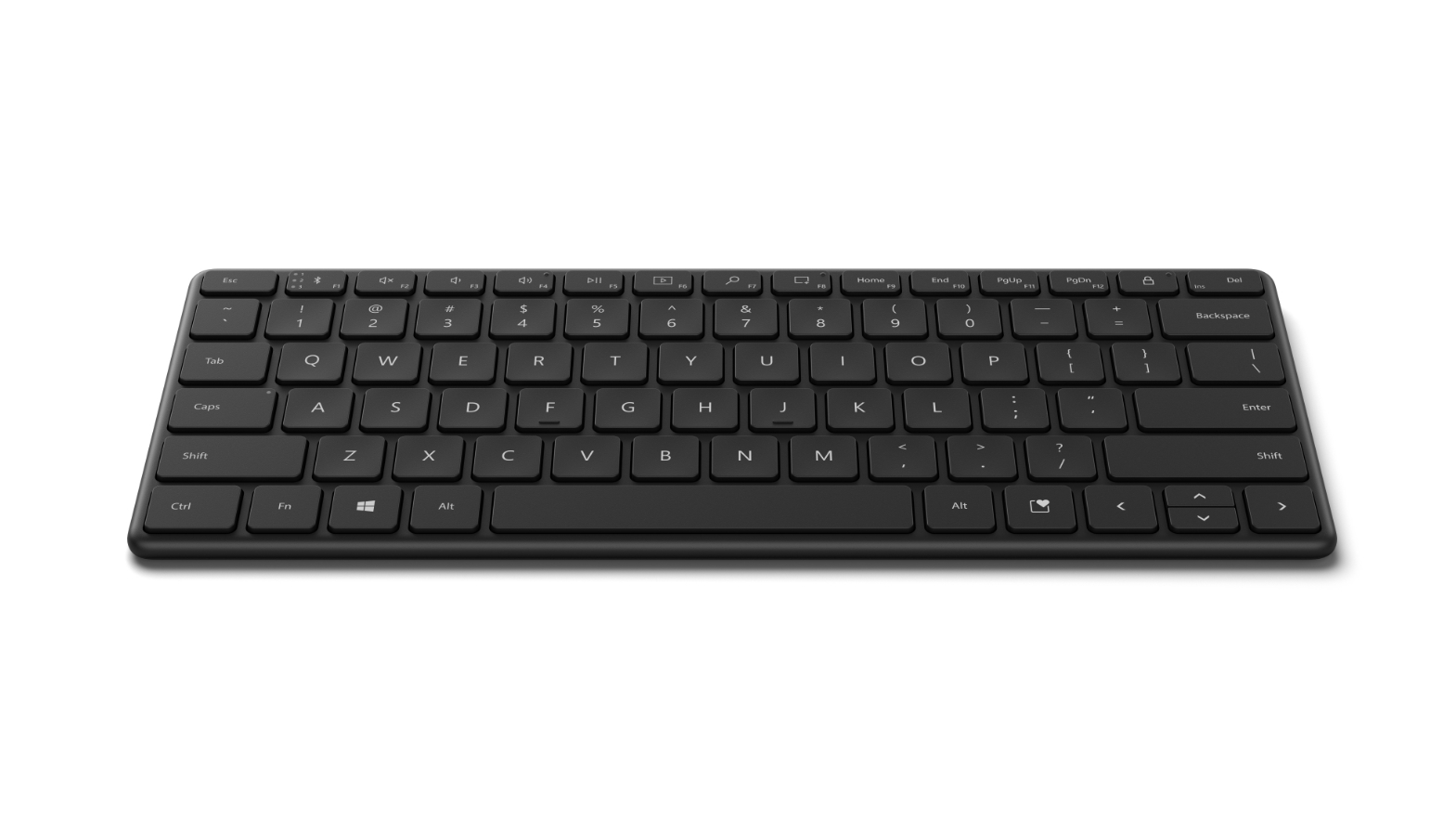 MICROSOFT Designer Compact, Tastatur, Mechanisch, kabellos, Schwarz