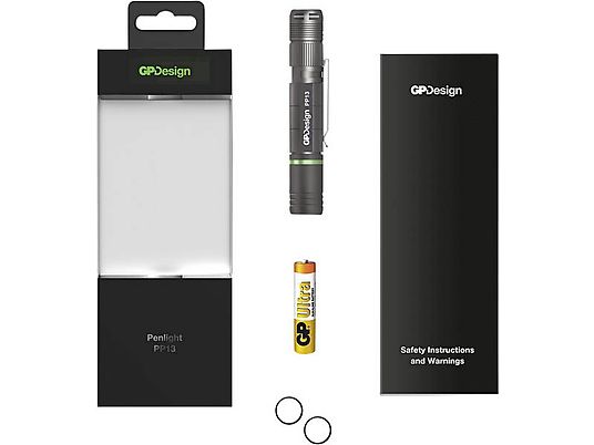 GP Design PP13 Celeano Penlight Zwart