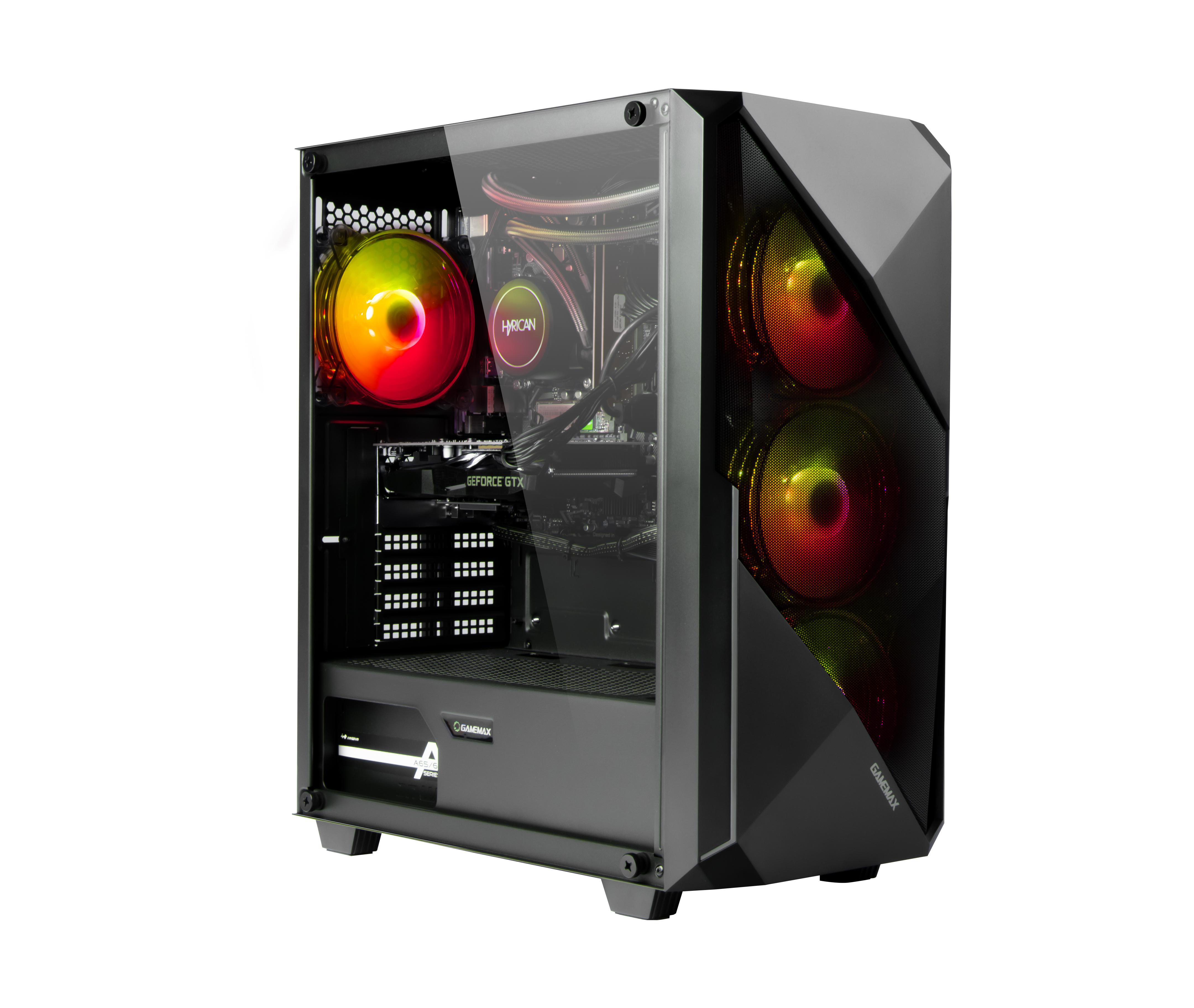 HYRICAN Striker 6630  5600X - 16 GB - 960 GB - NVIDIA GeForce RTX™ 3060 Ti - Windows 10 (64 Bit)