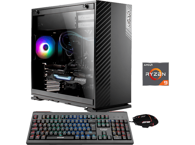 HYRICAN Alpha 6621 , Windows 3070 RAM, SSD, 1 NVIDIA, RTX™ GeForce TB PC SSD, 1 32 GB 5900X TB 10, Prozessor, Gaming