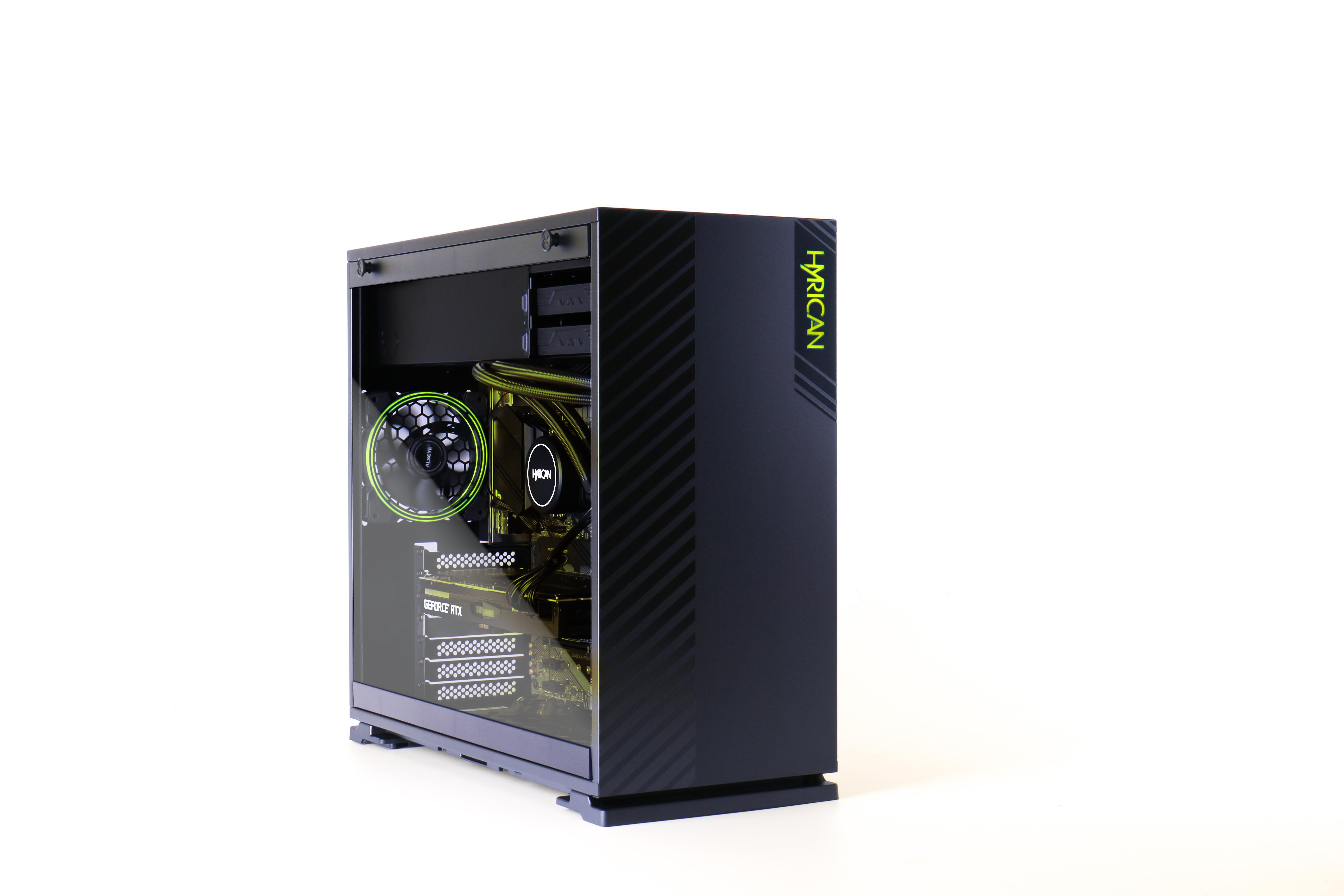 HYRICAN Alpha 6616  5900X - 32 GB - 1 TB - NVIDIA GeForce RTX™ 3060 Ti - Windows 10 (64 Bit)