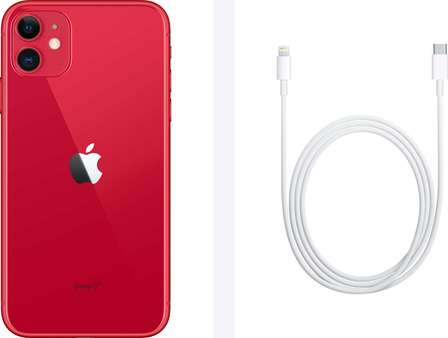 APPLE iPhone 11 (2020) - Smartphone (6.1 ", 64 GB, Red)