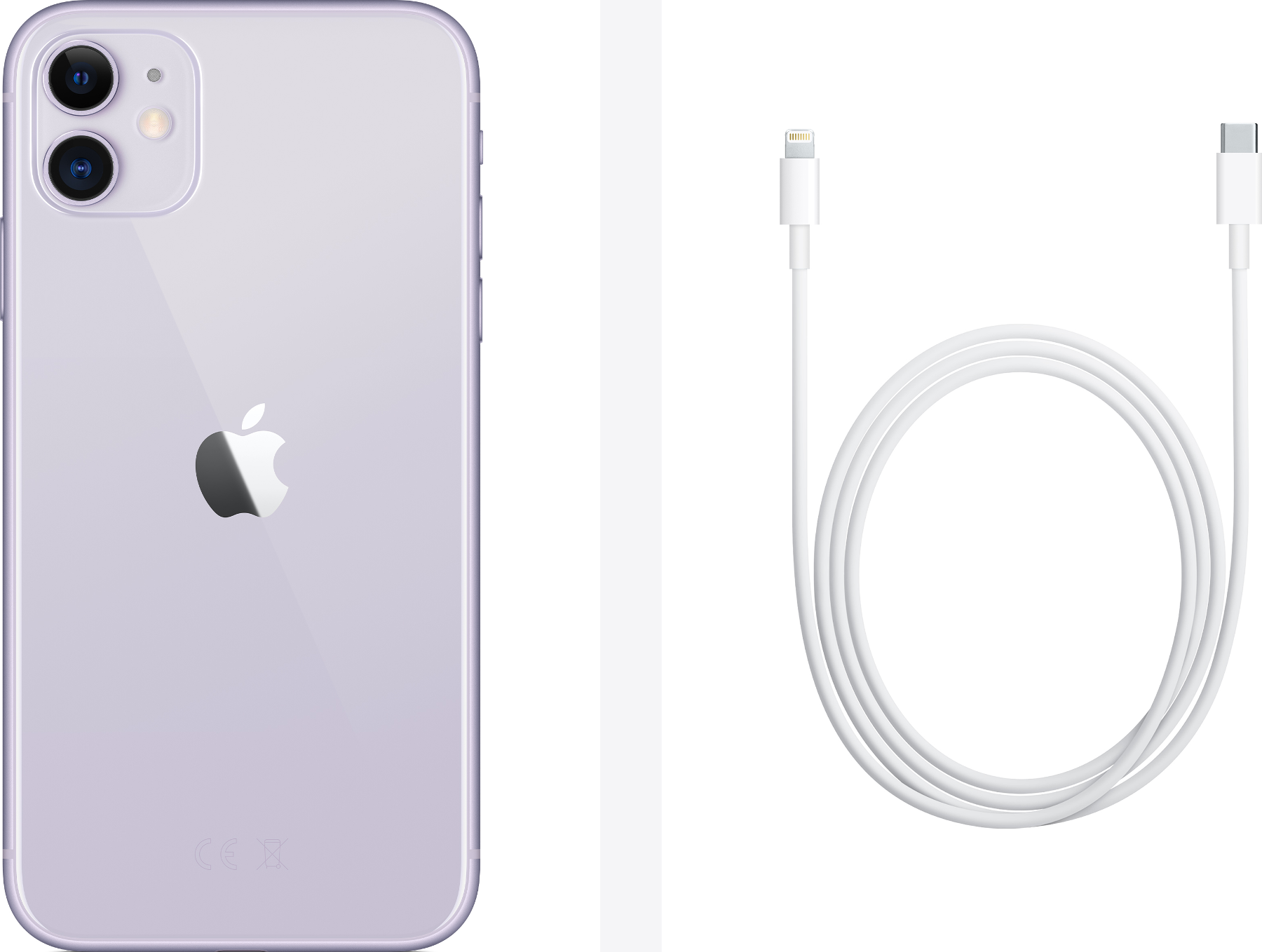 APPLE iPhone 11 (2020) - Smartphone (6.1 ", 64 GB, Purple)
