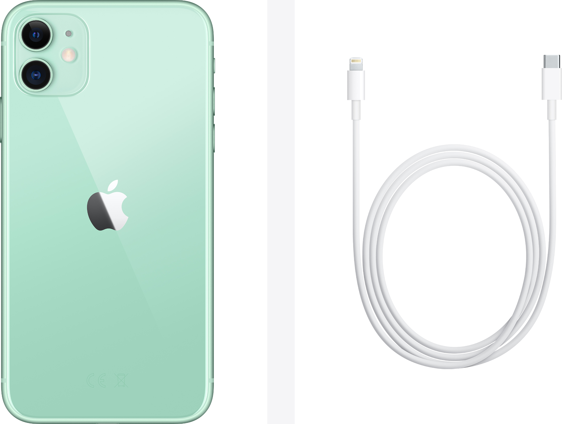 APPLE iPhone 11 (2020) - Smartphone (6.1 ", 64 GB, Green)