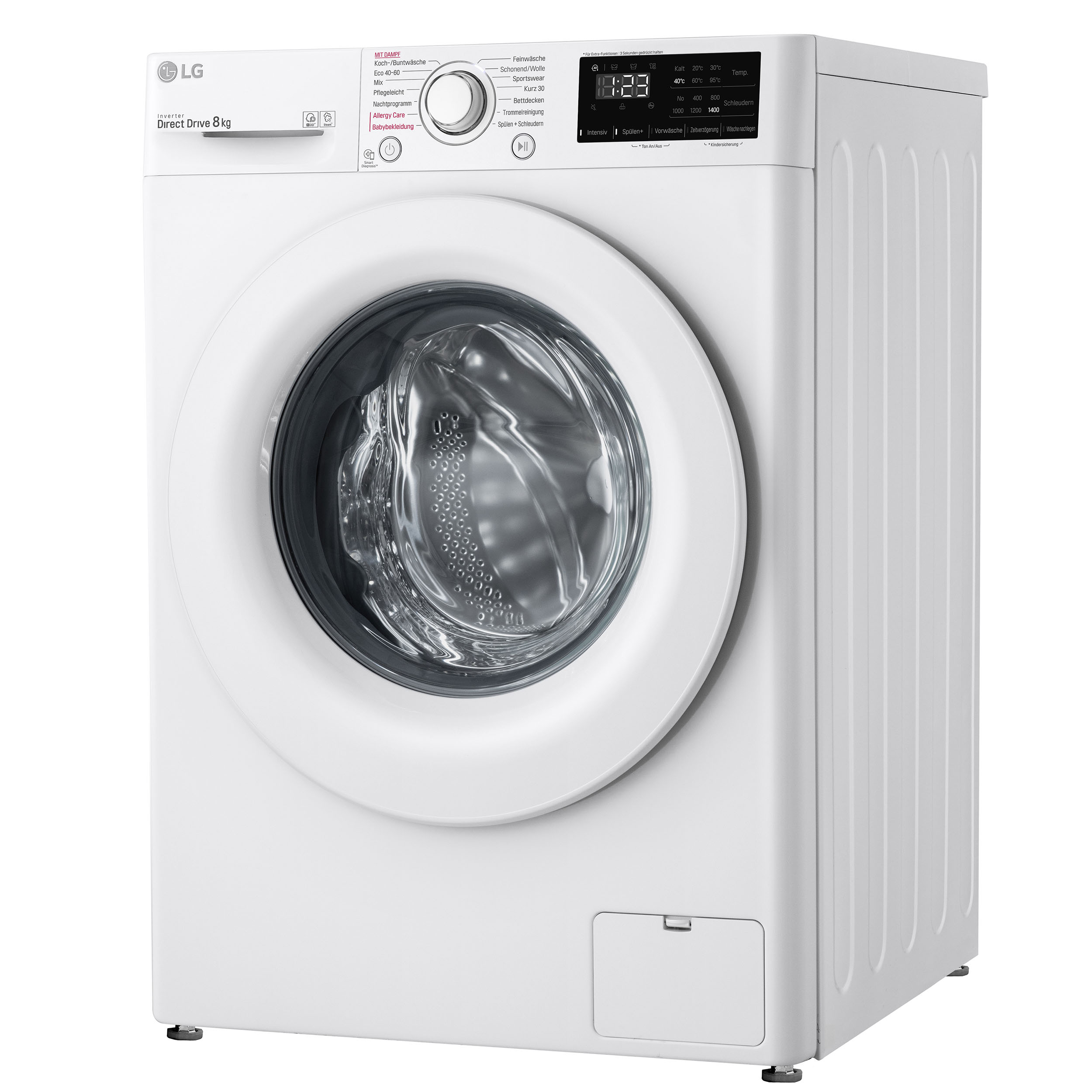 LG F14WM8LN0E Waschmaschine (8 kg, 1360 U/Min., D)