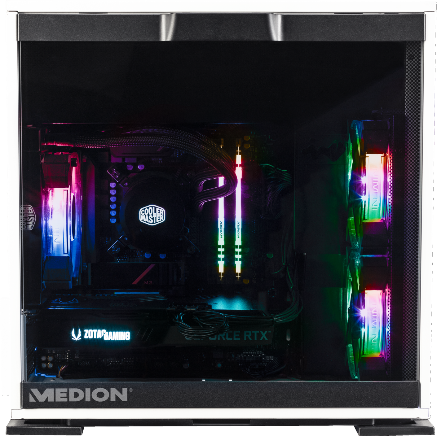 MEDION ERAZER Engineer X10 (MD 34936) - Gaming PC,  , 1 TB SSD, 16 GB RAM,   (8 GB, GDDR6), Weiss