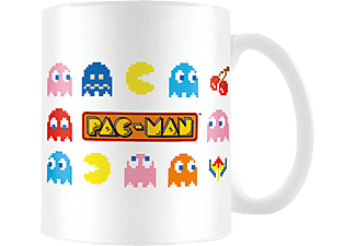 PYRAMID Pac-Man: Multi - Tasse (Blanc)