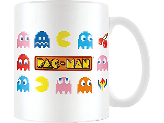 PYRAMID Pac-Man: Multi - Tasse (Weiss)