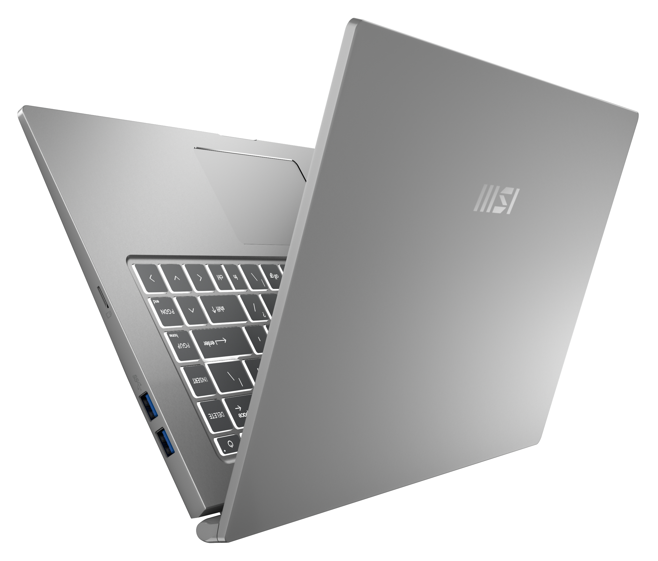 Grafik, 15,6 Notebook Silver A11M-062, Display, Intel® RAM, 15 GB 8 MSI Urban Intel® SSD, mit Xe Iris® Zoll i7 Modern 512 GB Core™ Prozessor,