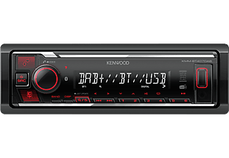 KENWOOD KMM-BT407DAB - Autoradio  (1 DIN, Noir)