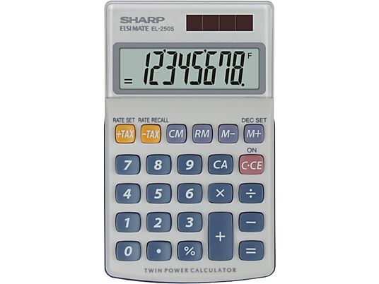 SHARP EL-250S - Calcolatrice tascabile