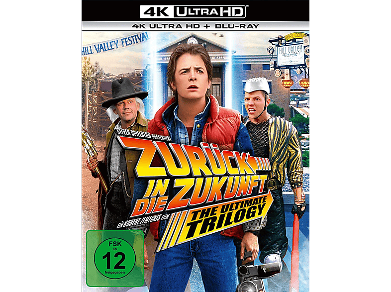 Zurück in die Zukunft Trilogie 4K Ultra HD Bluray + Bluray online kaufen MediaMarkt