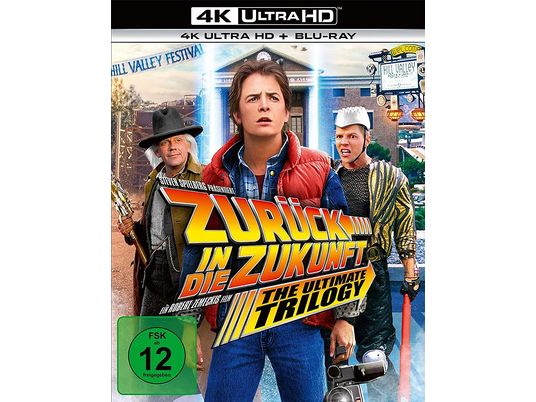 Zurück in die Zukunft - Trilogie 4K Ultra HD Blu-ray + Blu-ray