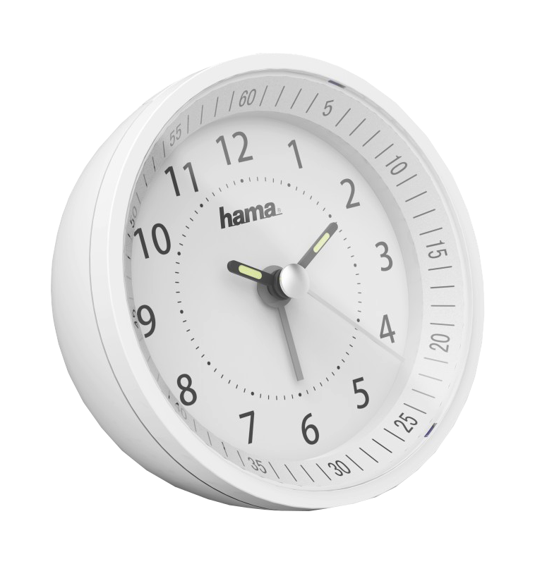HAMA Roundly Wecker (Weiss) MediaMarkt