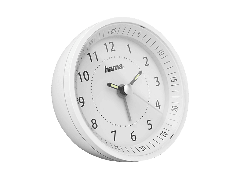 HAMA Roundly - Wecker (Weiss)