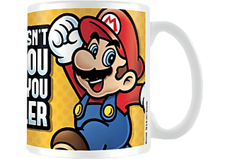 PYRAMID Super Mario: Makes You Smaller - Tasse (Weiss)