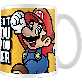 PYRAMID Super Mario: Makes You Smaller - Tasse (Weiss)