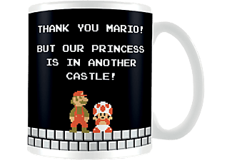 PYRAMID Super Mario: Another Castle - Tasse (Noir/Blanc)