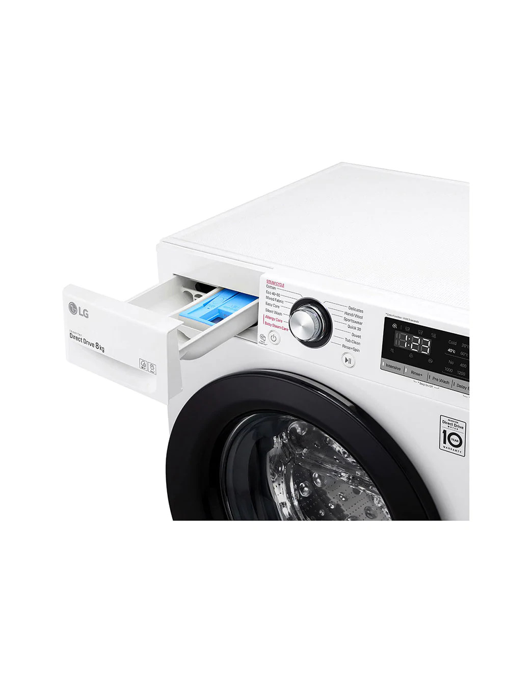LG F4WN208S6E elöltöltős mosógép