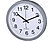 HAMA PG-300 - Orologio da parete (Grigio/Bianco)