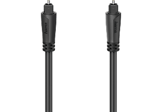 HAMA 00205135 CABLE OPT M/M 3M - Audio Cavo a Fibre Ottiche (Nero)