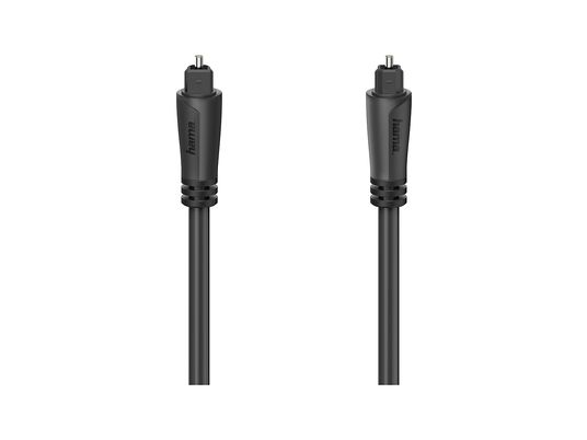 HAMA 00205136 CABLE OPT M/M 5M - Câble de Fibre Optique Audio (Noir)