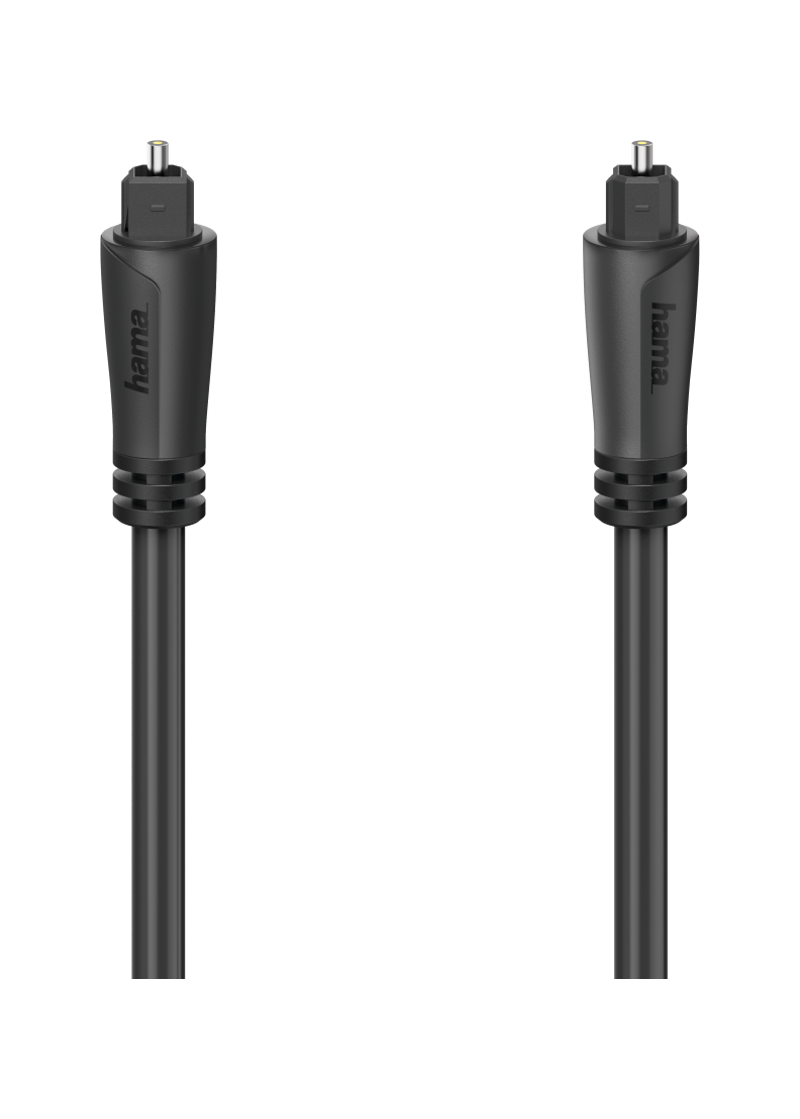 HAMA 00205136 CABLE OPT M/M 5M - Câble de Fibre Optique Audio (Noir)