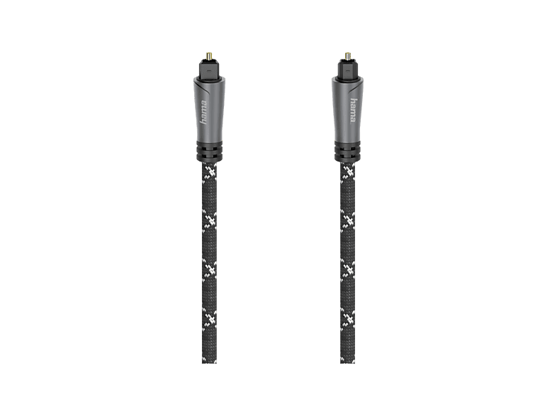HAMA 00205139 CABLE OPT M/M 1.5M - Audio-Lichtleiter-Kabel (Schwarz)