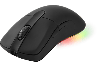 DELTACO DM430 - Gaming Mouse, Senza fili, Ottica con diodi laser, 16000 dpi, Nero