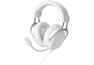 DELTACO WH85 - Gaming Headset, Weiss